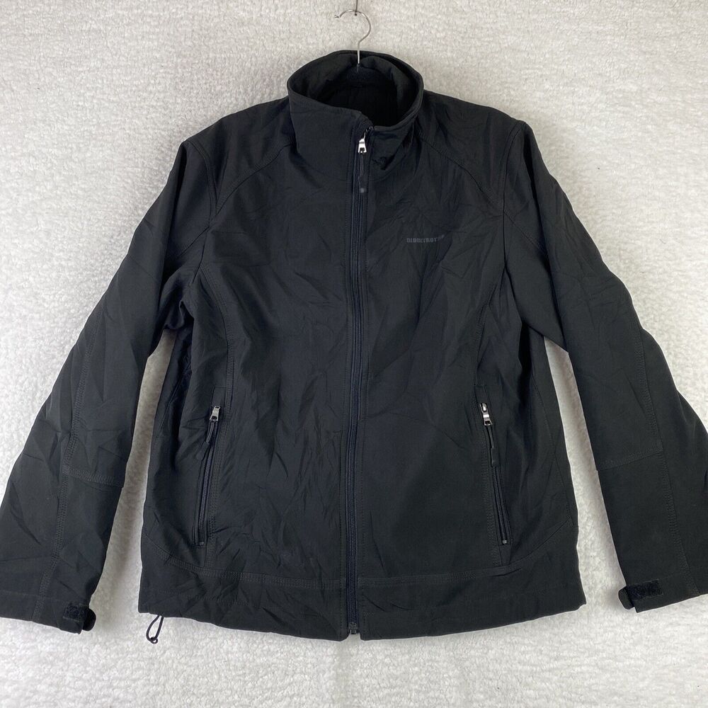 Globetrotter Mens Large Midweight Jacket Black Full Zipper Golf